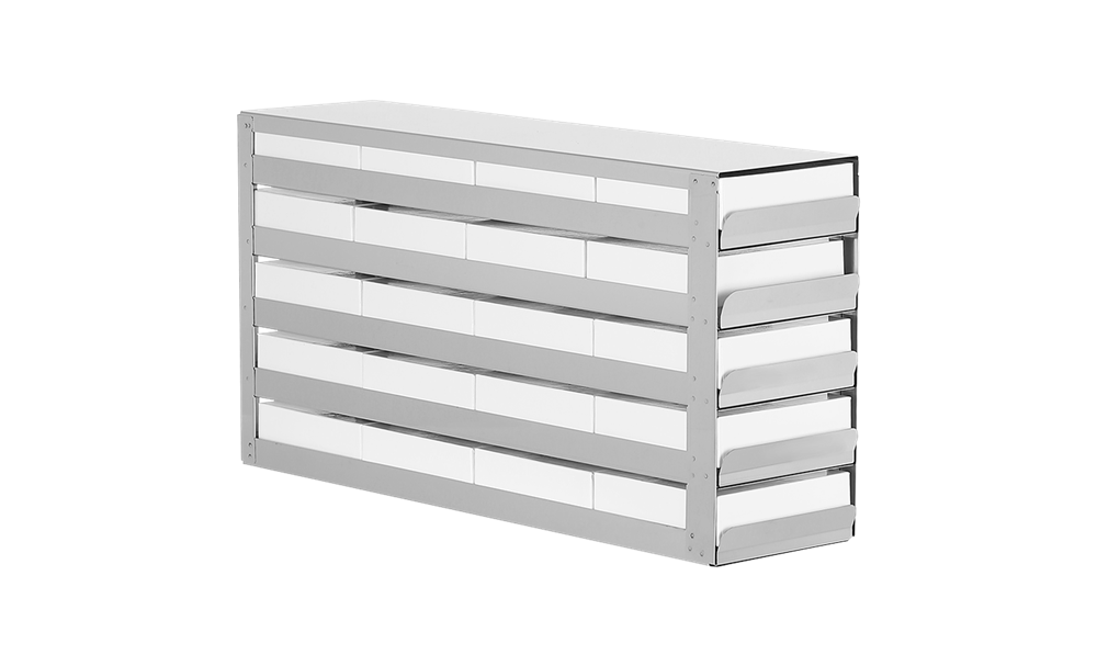 FM, Comfort Rack, Upright for 5x4 cryobox, 50mm